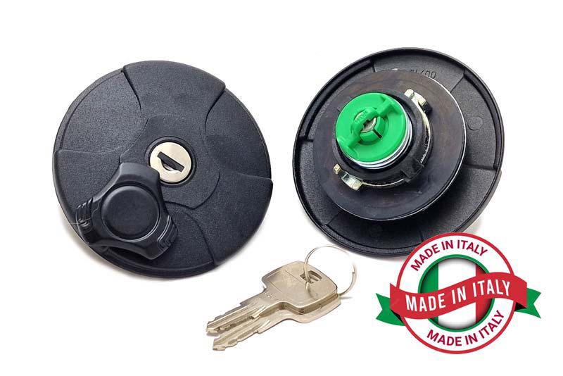 lockable fuel cap with 2 keys